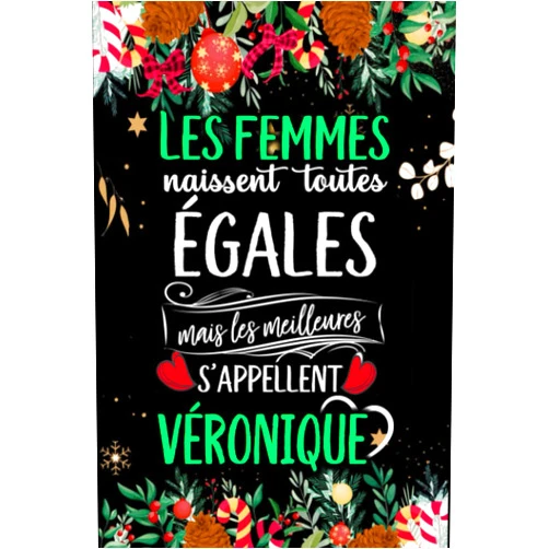 Lola Gatita Les femmes naissent toutes égales mais les meilleures s'appellent VÉRONIQUE: joyeux anniversaire humour carnet de notes Cadeau prénom personnalisé ... mère, épouse ,110 pages (French Edition)
