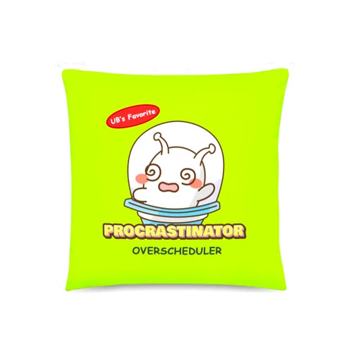 ConnectingHope Decorative Throw Pillows - Unfinished Business Schedule Alien Couch Cushion - 18