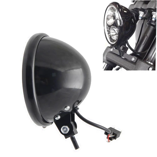 UTVIUNCT Lengthened Bolt 5.75 Inch Headlight Housing Universal Motorcycle 5 3/4