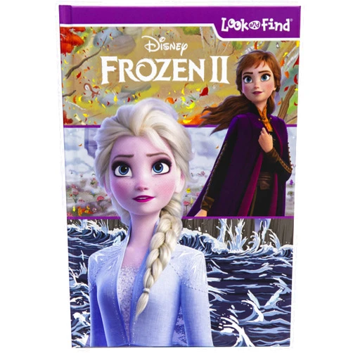 Editors of Phoenix International Publications Disney Frozen 2 Elsa, Anna, Olaf, and More! - Look and Find Activity Book - PI Kids