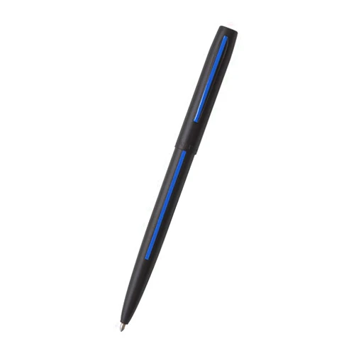 Fisher Space Pen - Non-Reflective Matte Black Law Enforcement Edition M4BLEBL - Pocket Clip - Cap-O-Matic - Gift Boxed