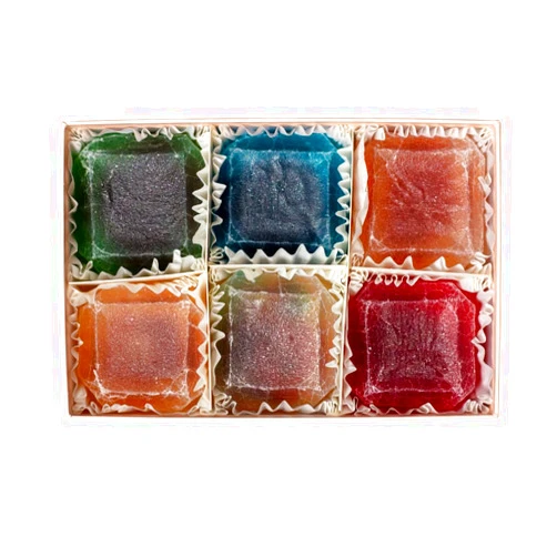Silky Gem - Jams Me Up Crystal Candy Collection – 6 Jelly-Filled Gems, Vegan & Gluten-Free, Handcrafted Assortment