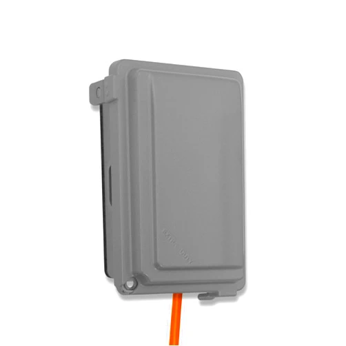 Sigma Electric Sigma Engineered Solutions 14434M 1-Gang Metal While-in-Use Weatherproof Cover, Gray