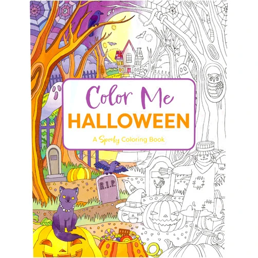 Editors of Cider Mill Press Color Me Halloween: A Spooky Coloring Book
