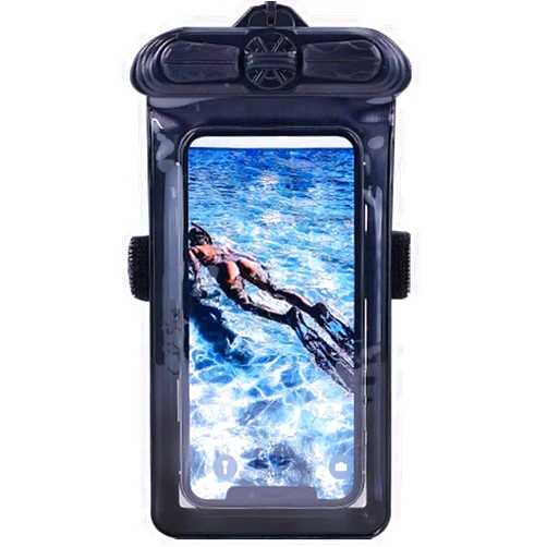 Vaxson Phone Case Black, Compatible with Land Rover XP9800 Waterproof Pouch Dry Bag [ Not Screen Protector Film ]