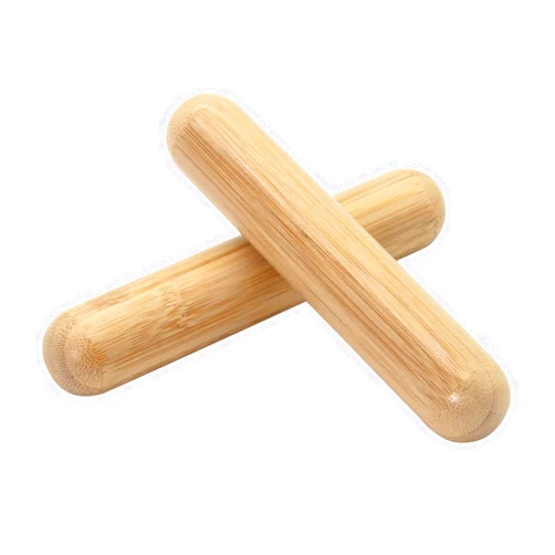 Goodtar 2 PCS Solid Bamboo Massage Stick Sets Warm Bamboo Therapy Massage Tools for Full Body Use at Home/Professional Massage Studio