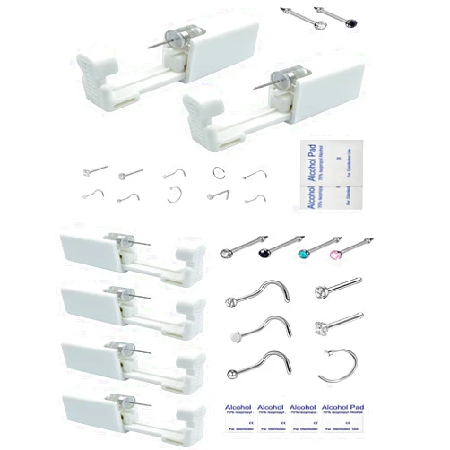 GCHSSS 6 Pack nose piercing kit