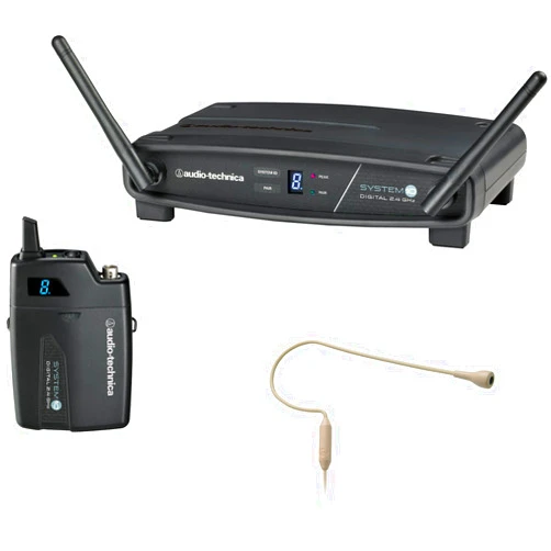 Audio-Technica ATW-1101/H92-TH Wireless Headworn Microphone System