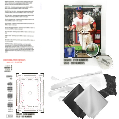 Deyimmei Sports Cards Grading Kit, Sports Trading Cards Measuring Tools, Card Centering Grading Tool