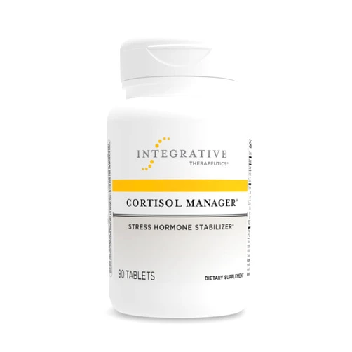 Integrative Therapeutics - Cortisol Manager - Supplement with Ashwagandha and L-Theanine - Supports Relaxation & Calm* - 90 Tablets