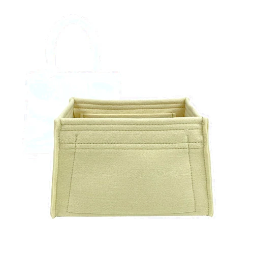Zoomoni Bag Organizer for Delvaux Brillant Mini - Premium Felt Purse Handbag Insert Liner Shaper (Handmade) Soft Structure Support…
