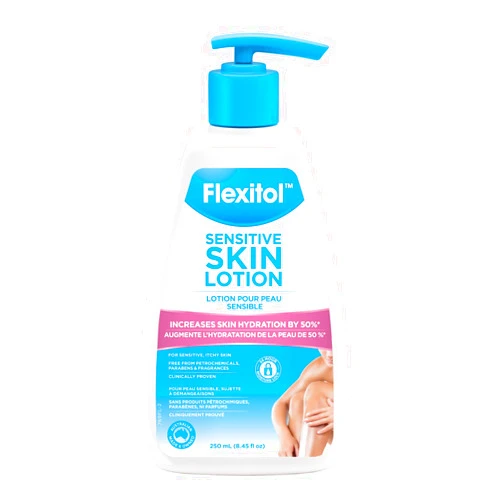 Flexitol Sensitive Skin Lotion, 250 ml, 8.45 Oz