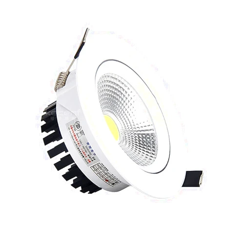 Lithx Luxury COB Flush Mounted Downlight Classic Aluminum LED Panel LED Lighting Fixture Modern Fashion Grille Ceiling Lighting Recessed Integrated Hotel Mall Library Spotlight Floodlight