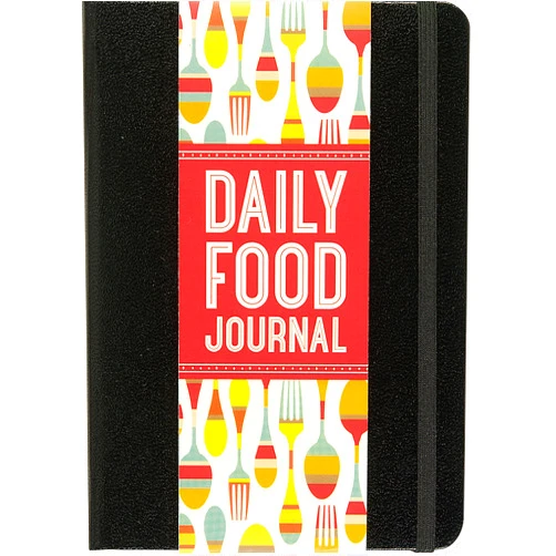 Peter Pauper Press Daily Food Journal (with removable cover band)