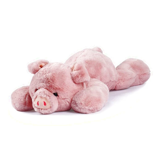 KECIRLE Soft Pink Pig Plush Pillow 21.6