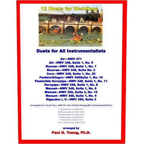Paul G. Young Ph.D. 12 Duets for Weddings from Handel's 