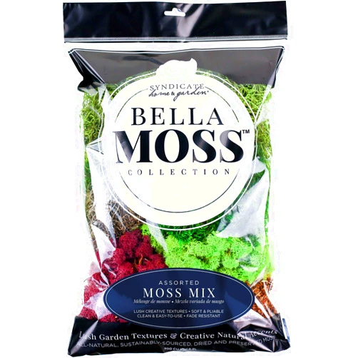 BELLA MOSS Preserved Moss Mix 200 cu in Bag