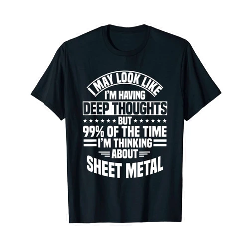 Sheet Metal Worker Smith Apparel Sheet Metal Worker Smith Blacksmith Metalworking T-Shirt