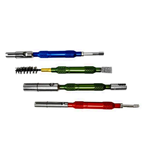 Innovative Products of America #8025 Light-Duty Truck and Trailer Connector Cleaners - Blue, Red, and Green