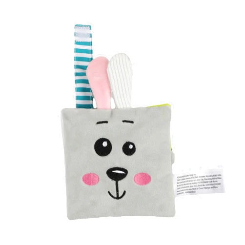 YOOLOVE THE BEST CREATION YooLove Cloth Crinkle Books for Babies, Baby Books 0-6 months, Infant Baby Toys 0-6-12-18 Months,Tummy Time Mirror Toys,Baby Books Toys 6 to 12 Months Boy Girl Gifts,Shower Gift Christmas,Bunny Rabbit