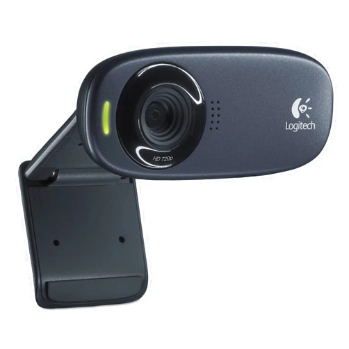 Logitech 960000585 HD C310 Portable Webcam, 5MP, Black