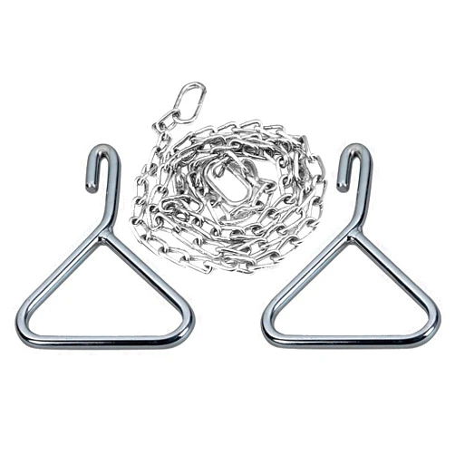 AAProTools Durable Cow OB Apparatus (2 OB Handle & 45 Inch Chain), Goat Forceps, Cattle Delivery Instruments for Dairy Farm