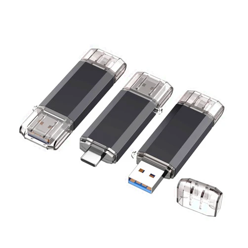 Vansuny 3 Pack 32GB USB C Flash Drive 2 in 1 OTG USB 3.0 + USB C Memory Stick with Keychain Dual Type C USB Thumb Drive Photo Stick Jump Drive for Android Smartphones, Computers, MacBook, Tablets, PC