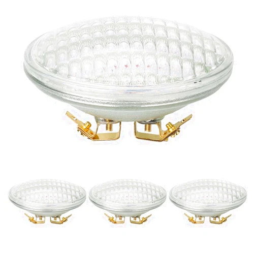 Familite PAR36 LED Landscape Light Bulb, 12W 36W Halogen Equivalent, AC/DC 12V Waterproof, Warm White 3000K Flood Light for Well Light, Tractor, Off-Road Vehicles, Snowblower, Pack of 4