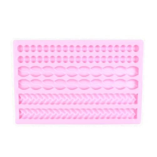 FYZ Brothers Silicone Fondant Mold for Chocolate, Royal Lace Baroque Scroll Collection, Fondant Candy Silicone Mold, Sugar Craft Cake Decoration Kit