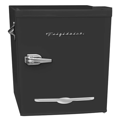 Frigidaire CUREFR176BK 1.6 Cubic-ft Retro Compact Refrigerator, Medium, BLACK