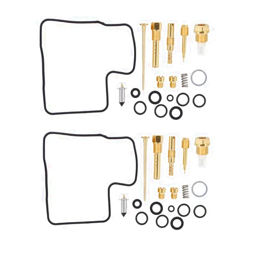 MOTOKU Pack of 2 Carburetor Rebuild Carb Repair Kits for Shadow ACE 1100 Shadow Aero Sabre Spirit VT1100C VT1100C2 VT1100C3