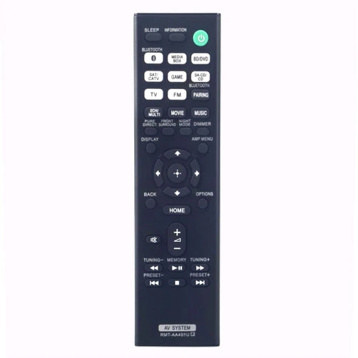 PERFASCIN RMT-AA401U Replacement Remote Control, Fit for Sony AV Receiver STR-DH190 STR-DH590 STR-DH790 STRDH190 STRDH590 STRDH790