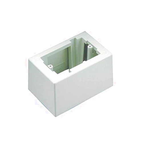 Panduit Graybar Panduit JB1DWH-A 1-Gang Deep Outlet Box, White
