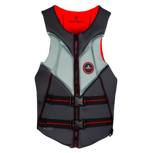 O'Brien Mens Aviator USCGA Neoprene High Performance Life Jakcet for Skiing, Surfing, Wakeboard & PWC