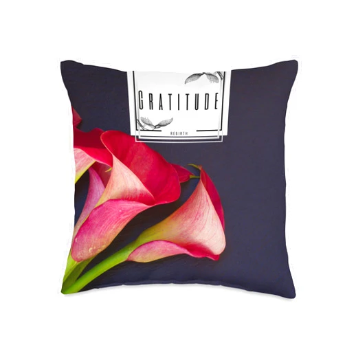 IMotiv8e Publishing Gratitude Throw Pillow