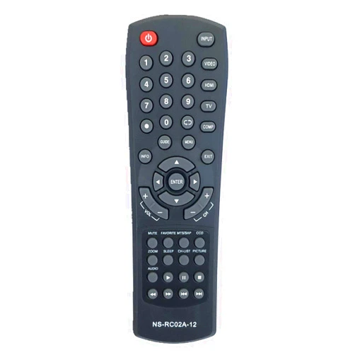 FocalTop Replacement Remote Control NS-RC02A-12 for Insignia TV NS-L19Q-10A, NS-L22Q-10A, NS-L26Q-10A, NS-L32Q-10A, NS-L37Q-10A