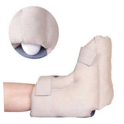 EZ Assistive Heel Protectors for Bed Pressure Sores,Foot Boot Pillow Comfort Cushion for Bedridden Patients Remove Bedsores, Ankle Booties Pad for Ulcer Pain Relief While Sleeping