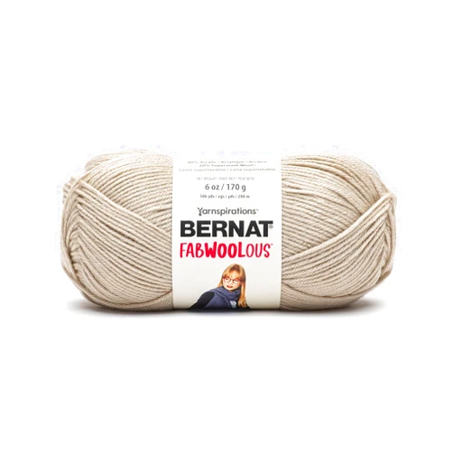 Bernat Spinrite Bernat Fabwoolous Yarn-Oats