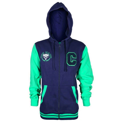 JINX The Witcher 3 Cat School Pride Men's Gamer Zip-Up Hoodie
