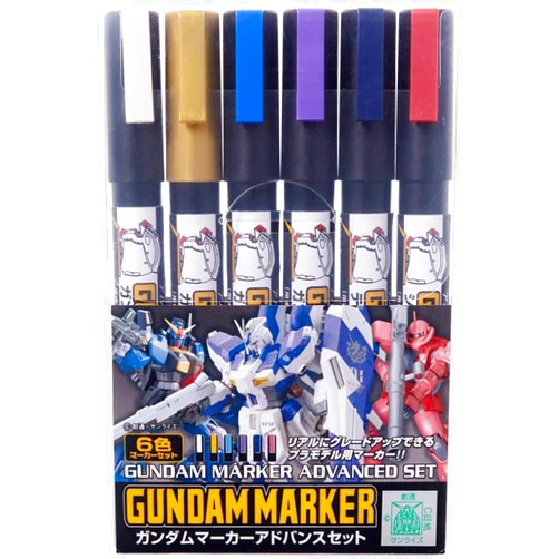 GSI Creos GSI Creos Gundam Marker Advance Set Model Paint Marker GMS124