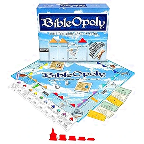 Late for The Sky Bibleopoly, Blue