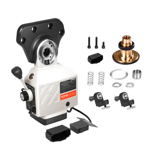 Mophorn Vevor Al-310S Power Feed X-Axis 450 in-lb Torque,Power Feed Milling Machine 0-200PRM, Power Table Feed Mill 110V,for Bridgeport and Similar Knee Type Milling Machines - Amazon.com