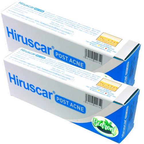 Bedront 2 Pcs. (2 x 10 Grams) of Hiruscar Post Acne Gel for PIH Marks and Uneven Skin