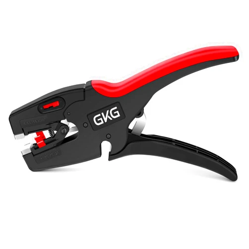 GKG Upgraded Automatic Wire Stripper with Wire Cutter,Stripping Range 7-32AWG,2 in 1 Wire Stripper Tool with Adjustment Slider Works for Automotive,Electronic,Professionals and DIY Enthusiasts
