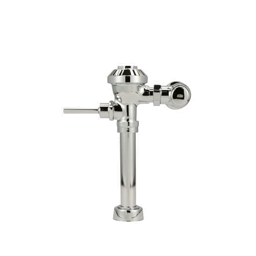 Zurn Z6000-YB-YC Aquaflush Exposed Manual Diaphragm Flush Valve with 3.5 GPF, Sweat Solder Kit, Cast Wall Flange in Chrome