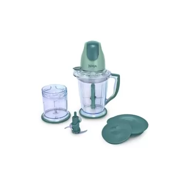 Ninja 400-Watt Blender/Food Processor for Frozen Blending, Chopping and Food Prep with 48-Ounce Pitcher and 16-Ounce Chopper Bowl (QB900B), Silver