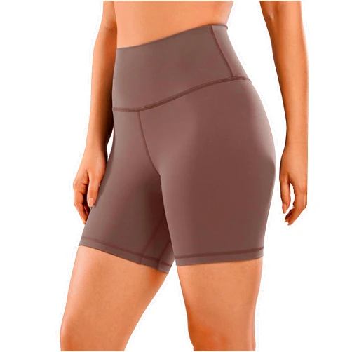 CRZ YOGA Women's Naked Feeling Biker Shorts - 3'' / 4'' / 6'' / 8'' High Waisted Yoga Workout Running Spandex Shorts