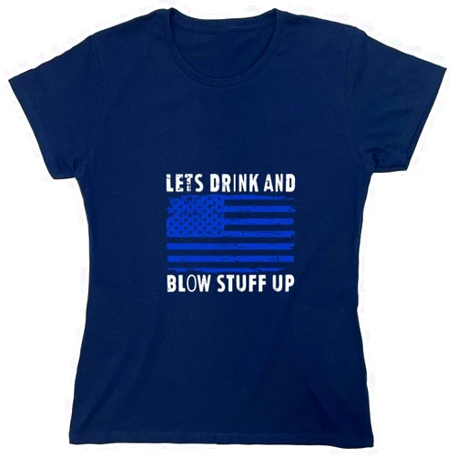 Feelin Good Tees Patriotic Independence Day USA Funny Graphic Novelty 4th of July T Shirt