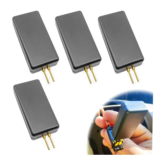 CmeRto 4PCS Car SRS Airbag Simulator Tester, Universal Car SRS Airbag Tester Fault Finding Repair Tool Diagnostic Device Repair Tool Airbag Simulator Testing Instrument for SUV Truck Pickup