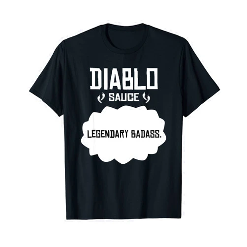 Sauce-y Taco T-shirts Tacos Diablo T-Shirt Sauce Badass Cinco Mayo Halloween belle